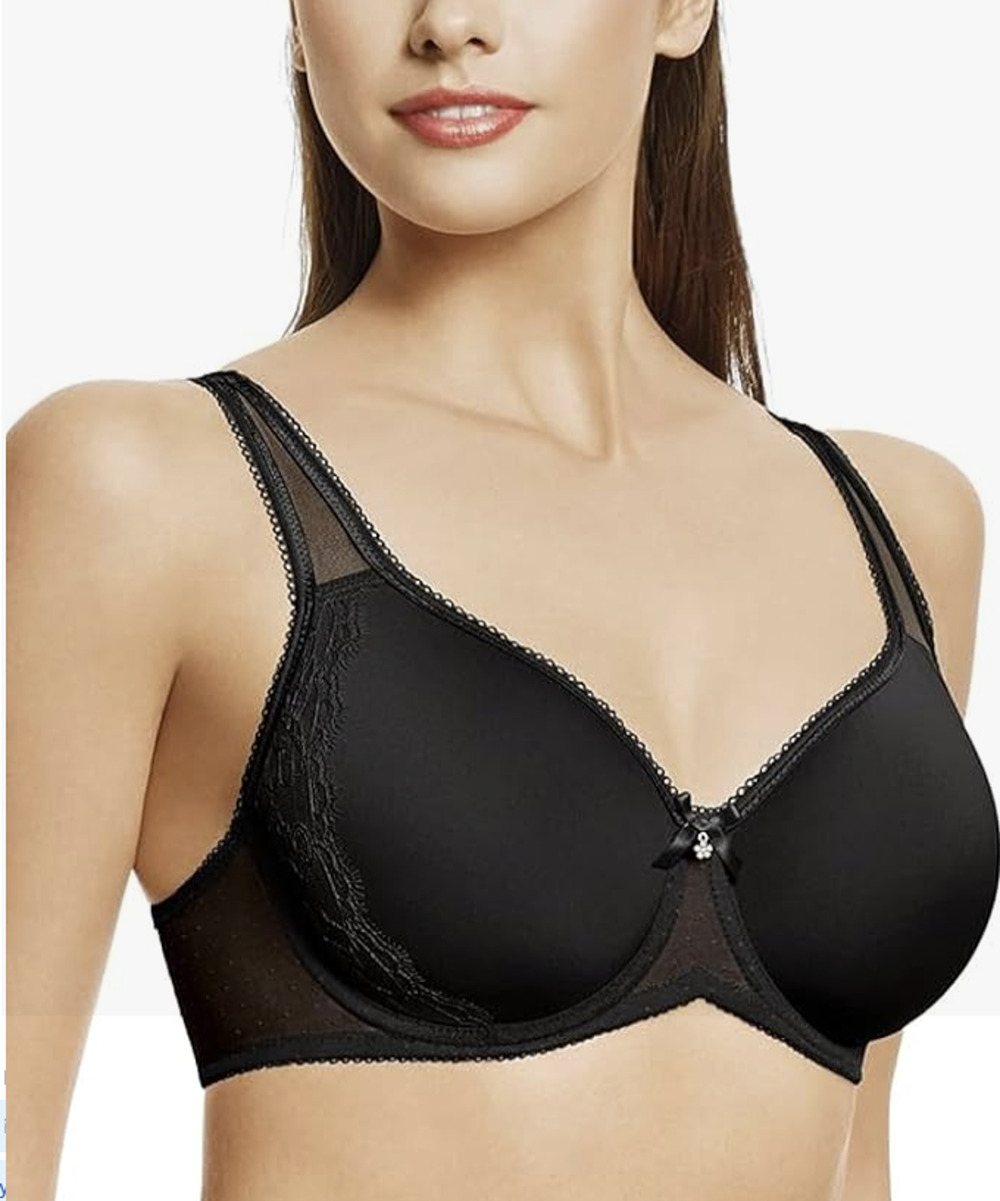 Wacoal Women's 36G Lightly Lined Retro Chic Full Coverage Underwire Bra OS19-12